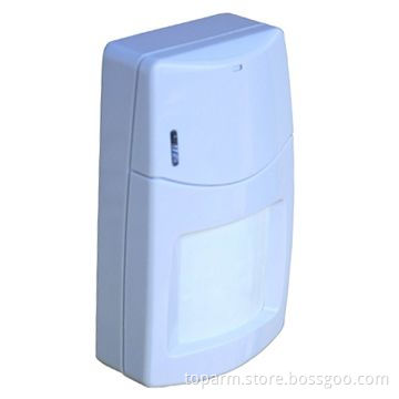 Dual Technology Motion Detector with 6 x 6m Detecting Range and 14mAh Power Consumption
